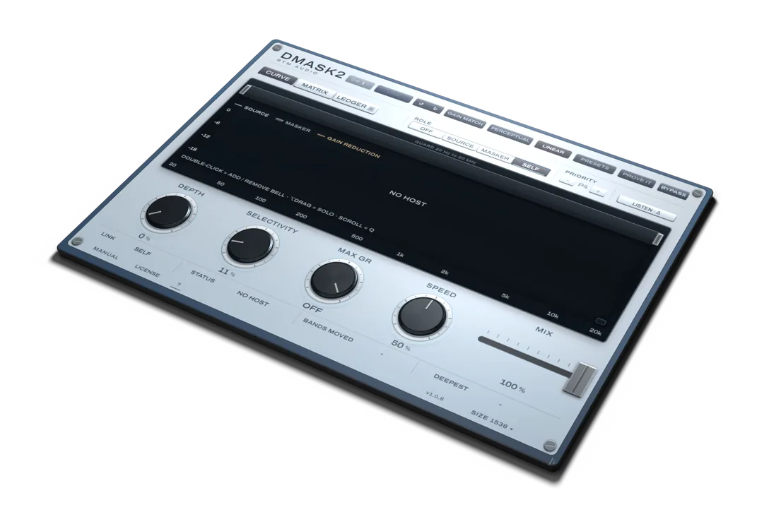 DMASK2's front faceplate.