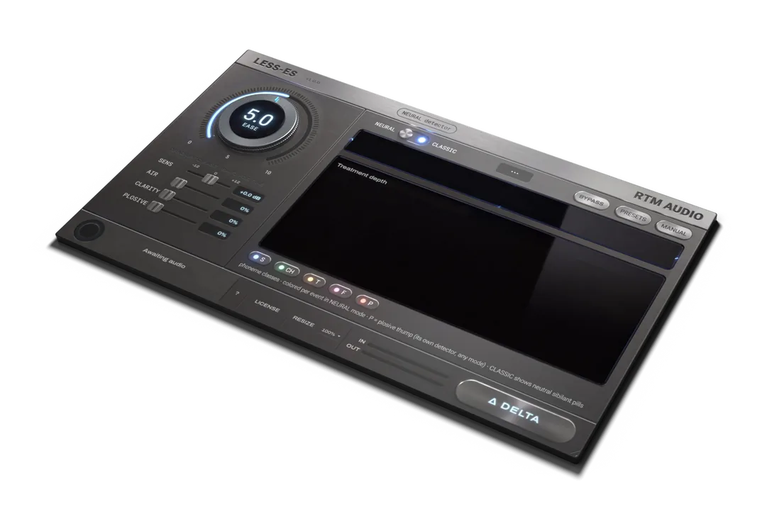 LESS-ES's front faceplate.